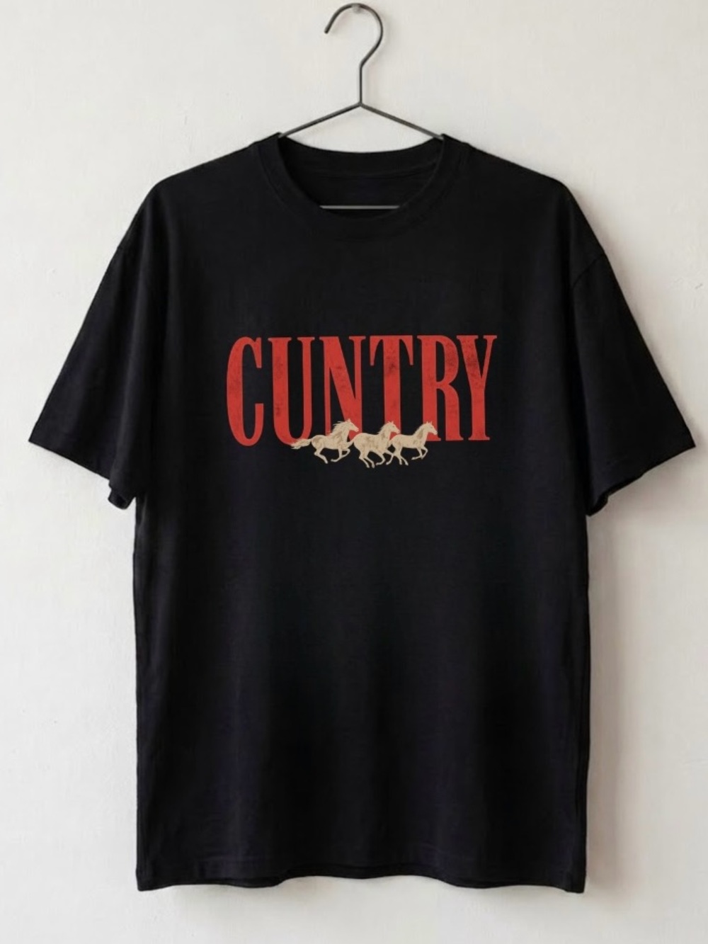 Cuntry Horses Cowgirl Rodeo Western Graphic Tee | Gildan shirt
